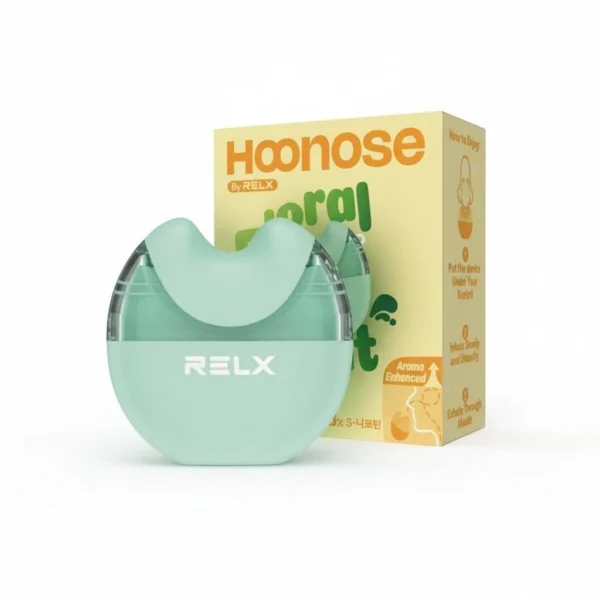 RELX-悅刻-Hoonose-鼻吸-圖片-2.webp RELX 悅刻 Hoonose 霧化式鼻吸棒 4000口|天然薄荷成分拋棄式鼻通